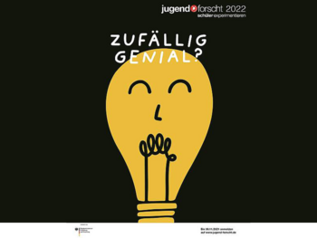 Zeichnung Glühbirne Motto Zufällig Genial