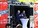 Begrüßung der Erstsemester durch das Rektorat der DHBW Mannheim beim Erstsemester-Welcome.
