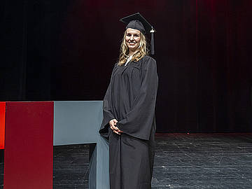 Isabel Trinkert, Master-Absolventin der DHBW Mannheim erhält Auszeichnung
