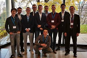 DHBW-Studierende des Studiengangs Maschinenbau - Verfahrenstechnik und Maschinenbau - Versorgungs- und Energiemanagement bei der DKV-Tagung 2019 in Ulm