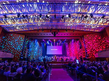 Eröffnungsveranstaltung im Mozartsaal des Rosengartens in Mannheim