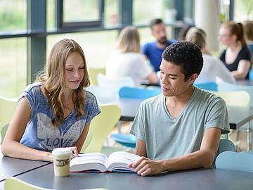 Studierende beim Lernen 