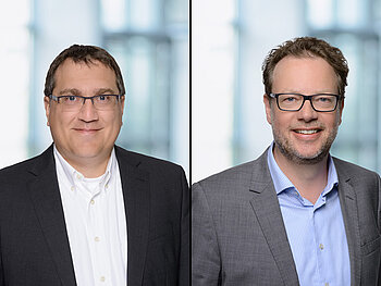 Protraitbilder von Hr. Schoer und Hr. Dinkel