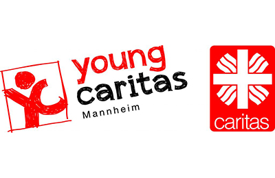 Logo young caritas Mannheim Logo der young caritas Mannheim
