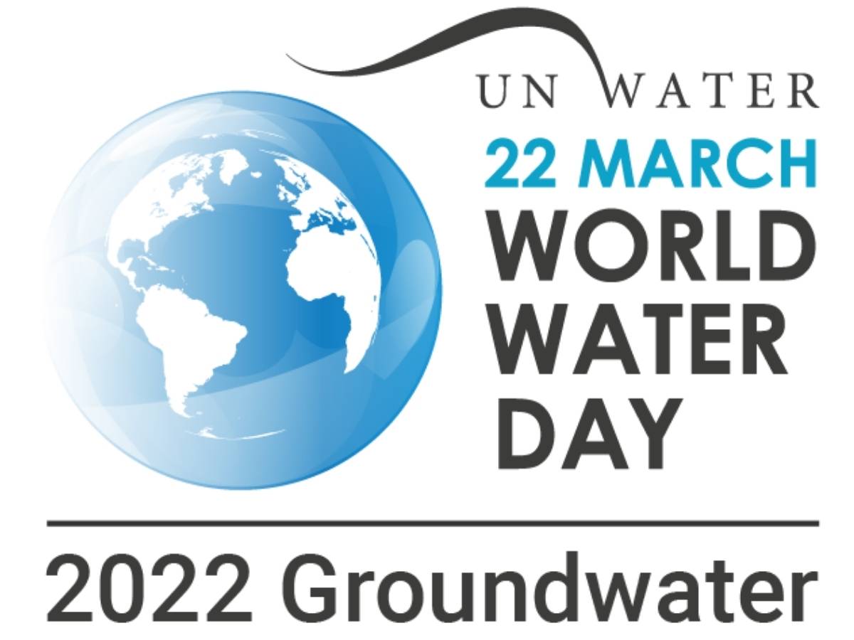Logo World Water Day 2022 zum Thema Grundwasser